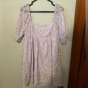 baevely purple flower dress